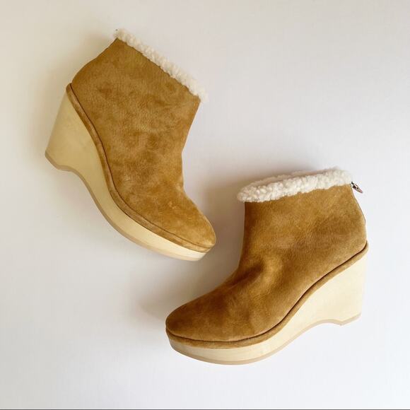 Kenneth Cole Gentle Souls Wedge Ankle Boot - Picture 8 of 9